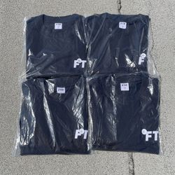 FTP - Flocked Logo Tee (Black)