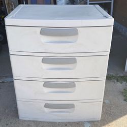 Sterilite 4-Drawer Unit in the "Flat Gray" 