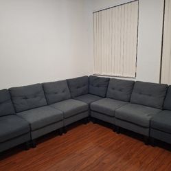 Grey sofa set 