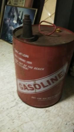 Vintage 5gallon Gas can