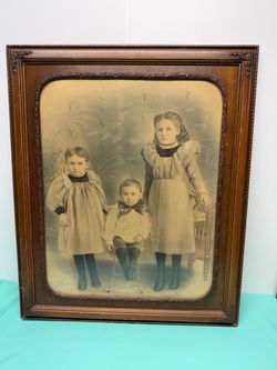 Large Vintage Children’s Photo