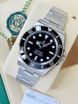 Brand New Rolex No Date Submariner