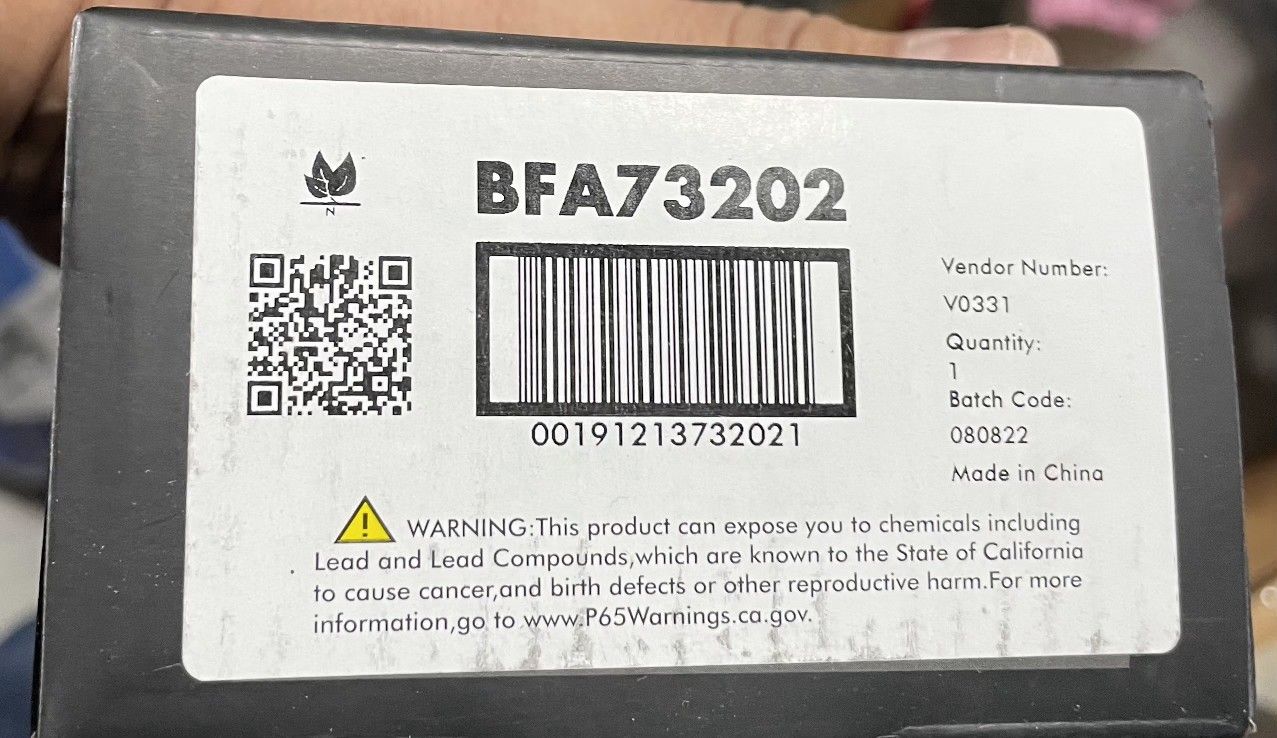 TRQ Rear Brake Pads Ceramic Compatible with 2000-2007 Toyota Avalon 2000-2006 Camry 1(contact info removed) Solara.