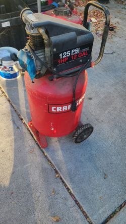 Craftsman 12 Gallon 125 PSI Air Compressor