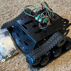 Devastator Tank Robot Platform – Like New w/ Extras (Preassembled!)