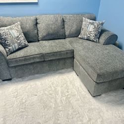 Sofa with Reversible Chaise