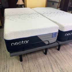 Nectar Luxe Hybrid - Split King Mattress