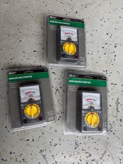 Commercial Electric Analog Multimeter M1015B