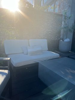 Outdoor corner sofas