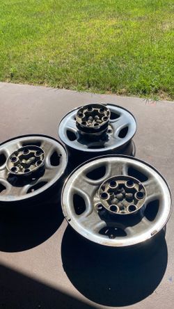 Five lug GMC rims