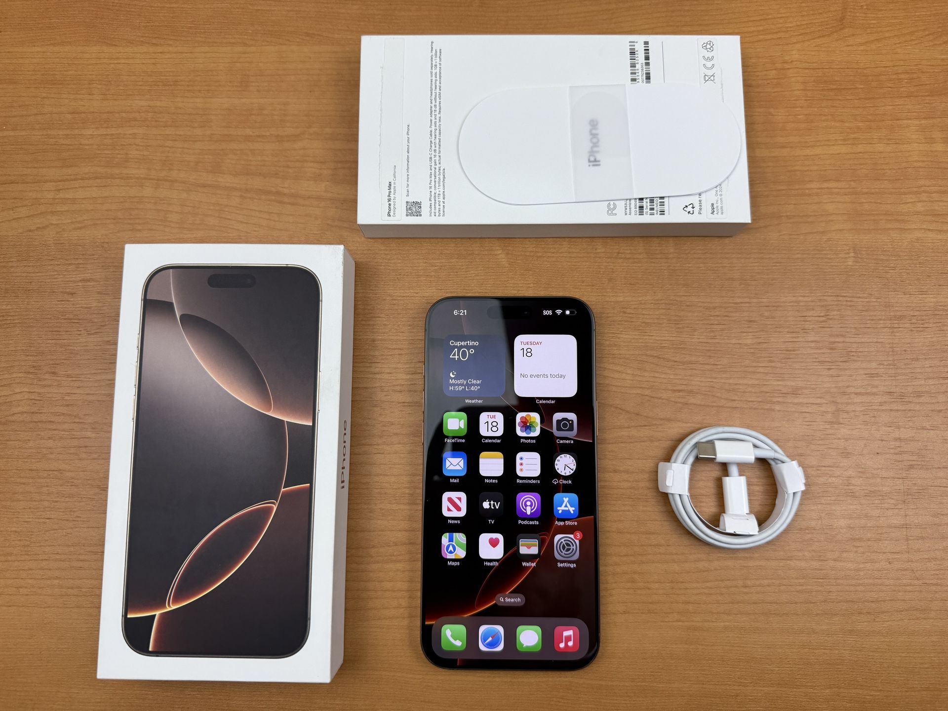 iPhone 16 Pro Max 256GB - UNLOCKED - NEW