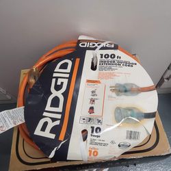 ridgid 100 ft 10 gauge extension cord