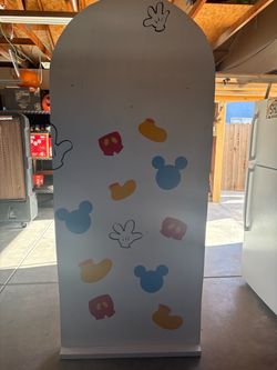 6 ft Mickey Mouse back drop