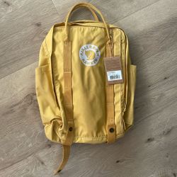 Fjallraven Tree Kankan Maple Yellow Backpack