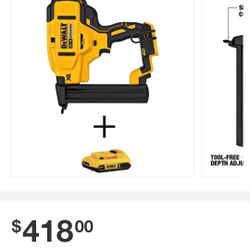 Dewalt Crown stapler , NEW
