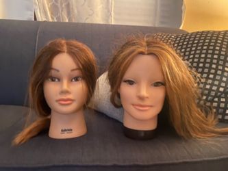 Cosmic heads with hair