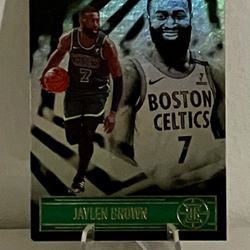 2020-21 Panini Illusions JAYLEN BROWN #77 Boston Celtics