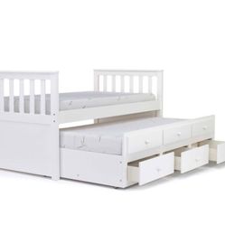 Twin Bed With Storage