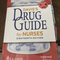 Drug Guide For Nurses