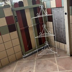 Wrought iron plant Stand