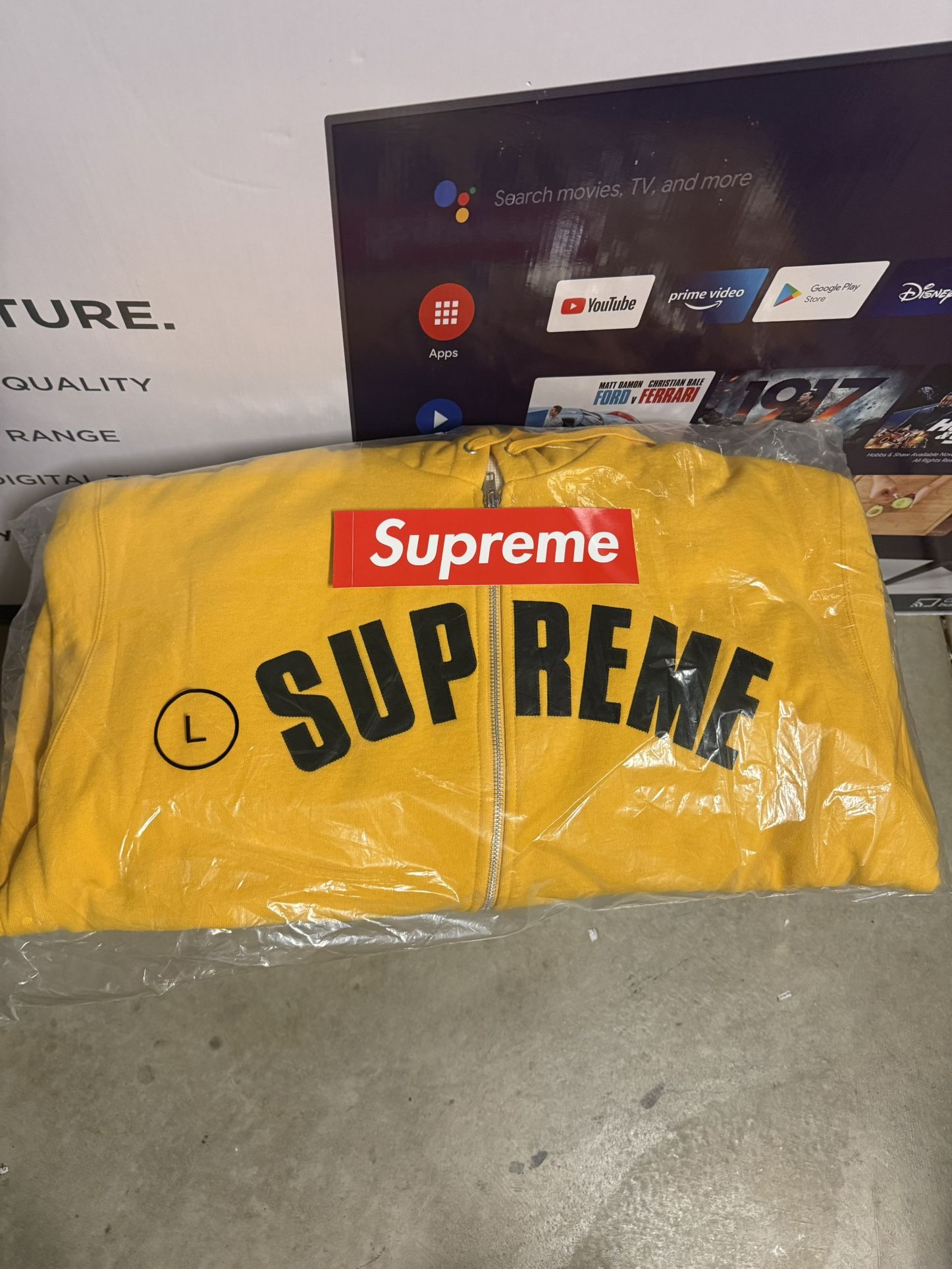 Supreme Thermal ZIP Hoodie 