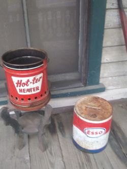 Esso Gas Can & Hot-er Heater