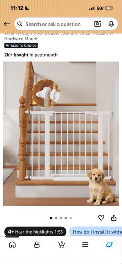 Innotruth safety gate - baby and pet proof