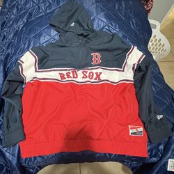 New Era Boston Red Sox Quarter Zip Jacket