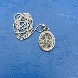 Chrome Hearts Oval Angel Medal Pendant