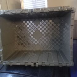 Grey & Green Bins (Crates/Totes) @$4-$5 Each