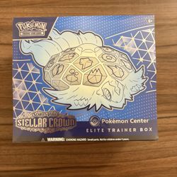 Stellar Crown Pokemon Center Elite Trainer Box - SV07