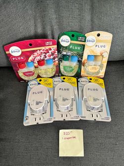 Febreze Plug Scented Oil Warmers and Refills Bundle