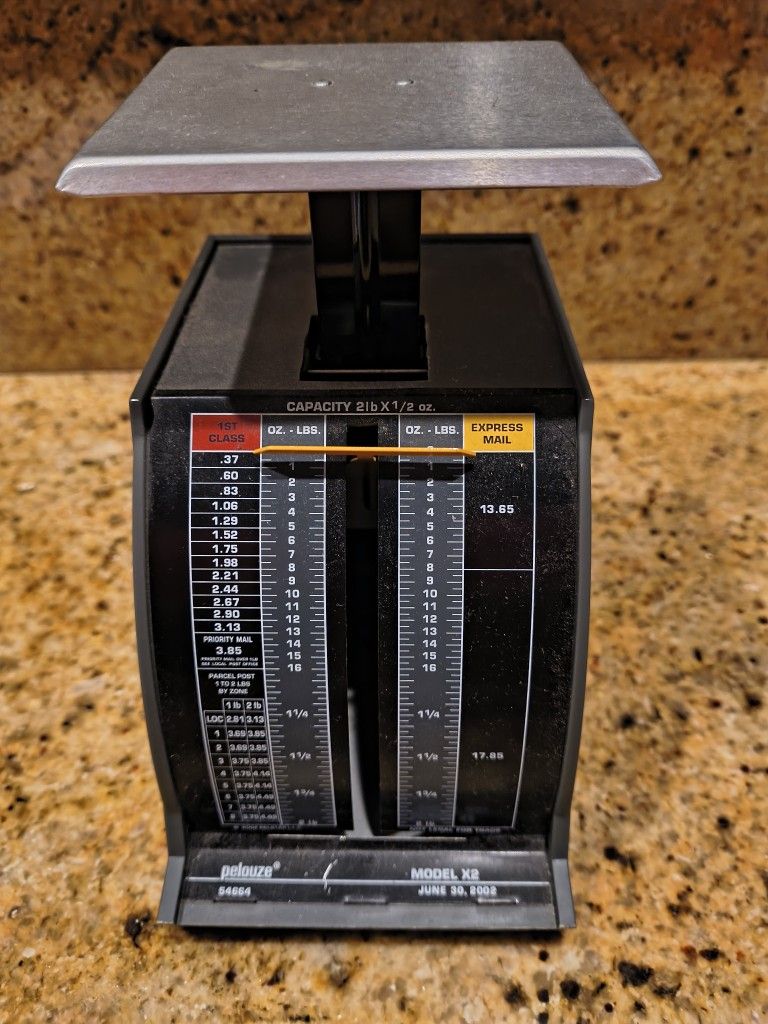Vintage Pelouze Postal Scale