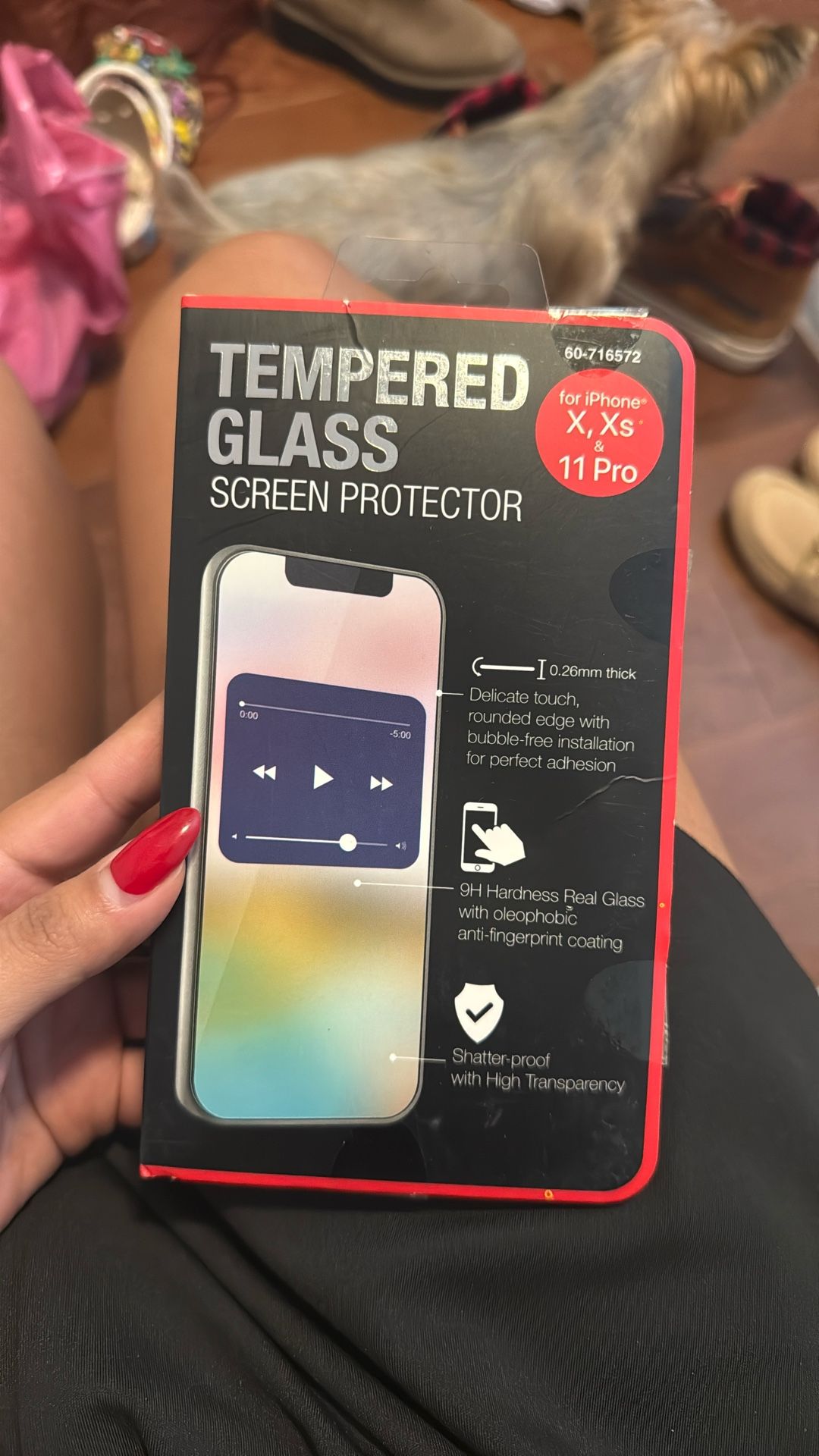 Never Opened Tempered Glass Protector Kit