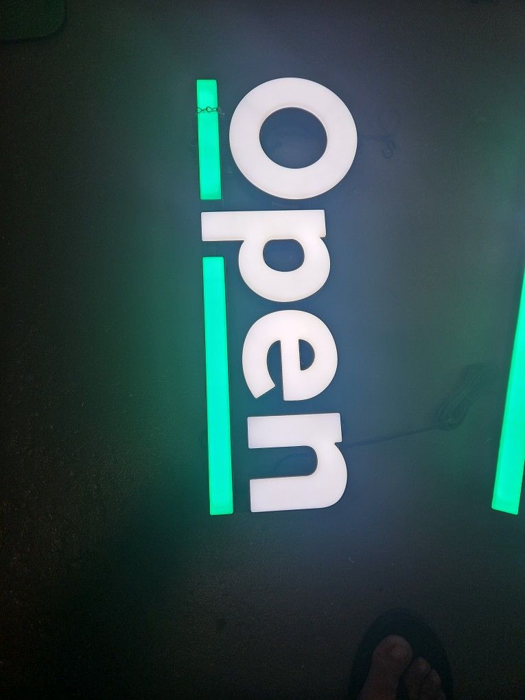 Open Sign