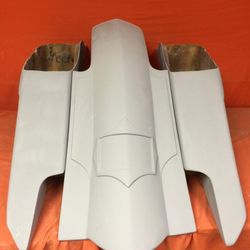 Harley Davidson 6″ Trendsetter Extended Saddlebag Fender Kit – Dual Cut Outs No Lids / 2014 – 2023