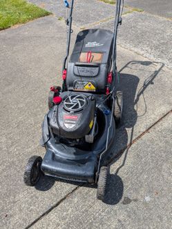 Craftsman Self-Propelled High Wheel Lawnmower with Bagger Lawn Mower