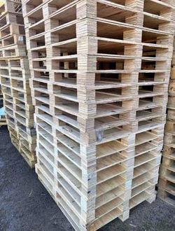 Warehouse wood shipping flat top ply wood pallets 48x40