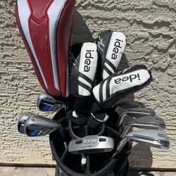 Men’s Golf Clubs And Bag