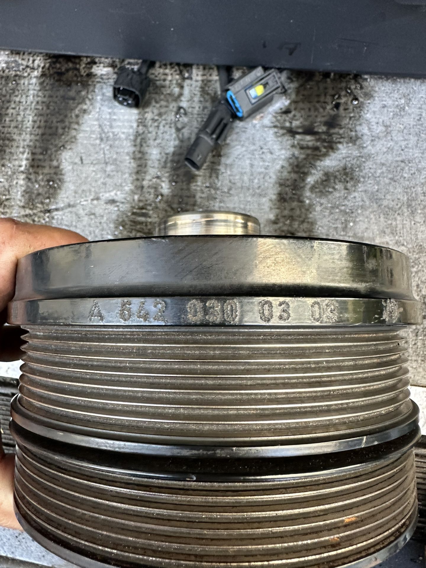 OM642 Crankshaft Pulley
