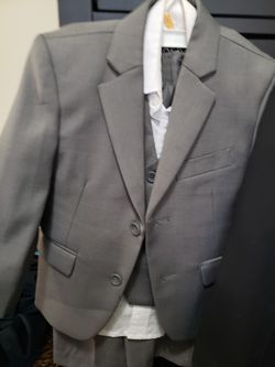 Toddlet gray suit