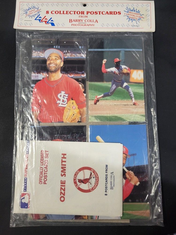 MLB Official 8 Collector Post Cards: Ozzie Smith