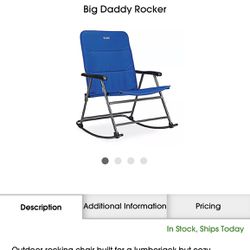 Uline XXL Big daddy Rocking Chair 