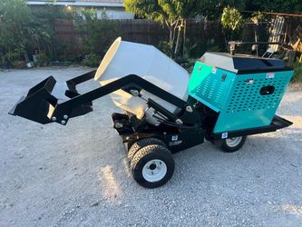 Self-Loading Portable Concrete Mixer Machine