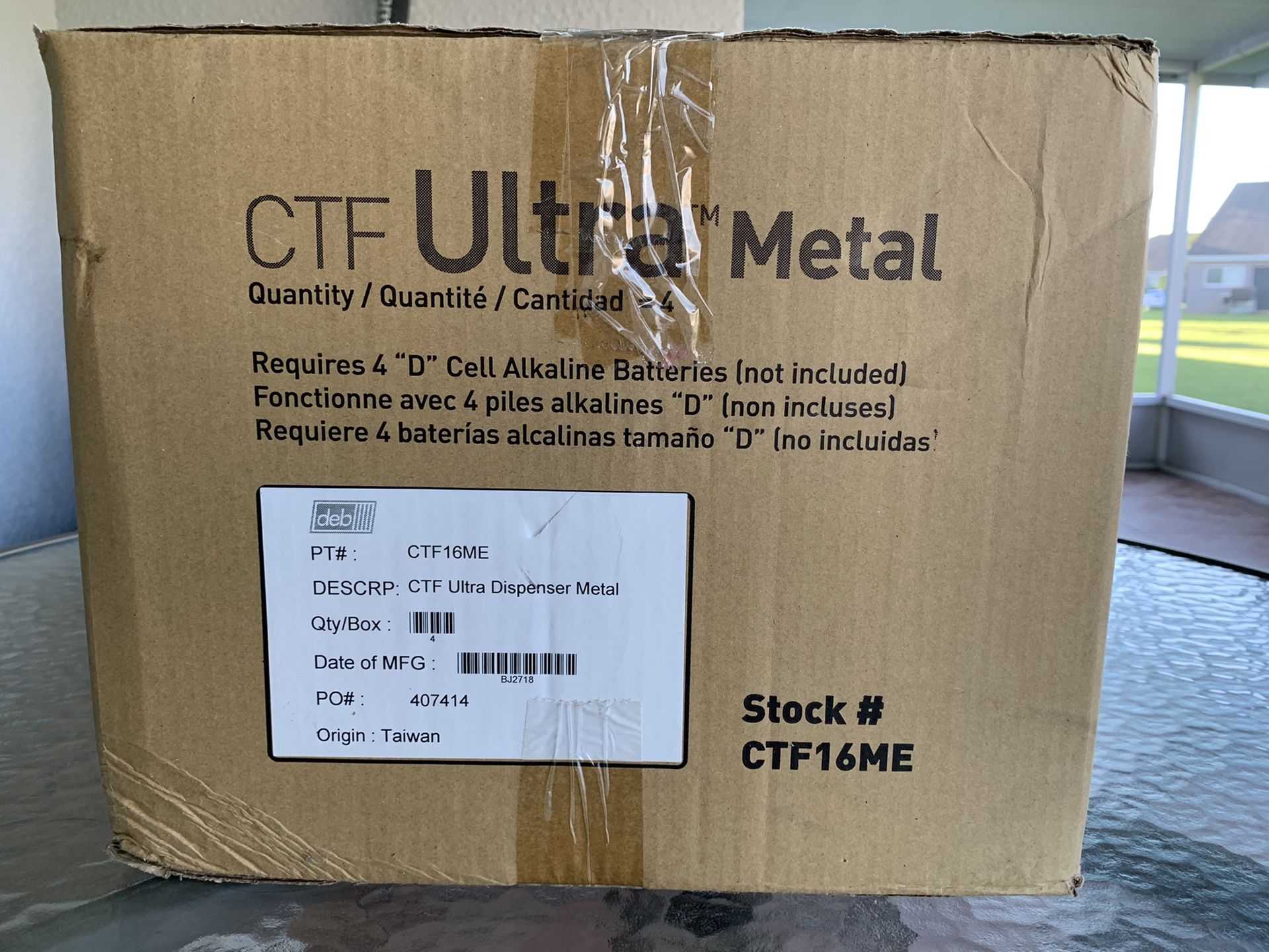 Dispensadores automáticos de Jabón en espuma para lavamanos de metal cromado / Counter mounted touch free foam soap dispenser metal chrome