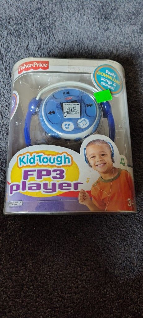 Fisher Price Kid Tough FP3 Song & Story Player - Blue