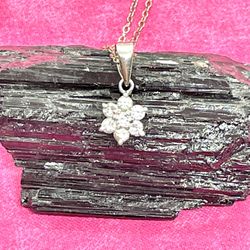Sterling Austrian Crystal Necklace