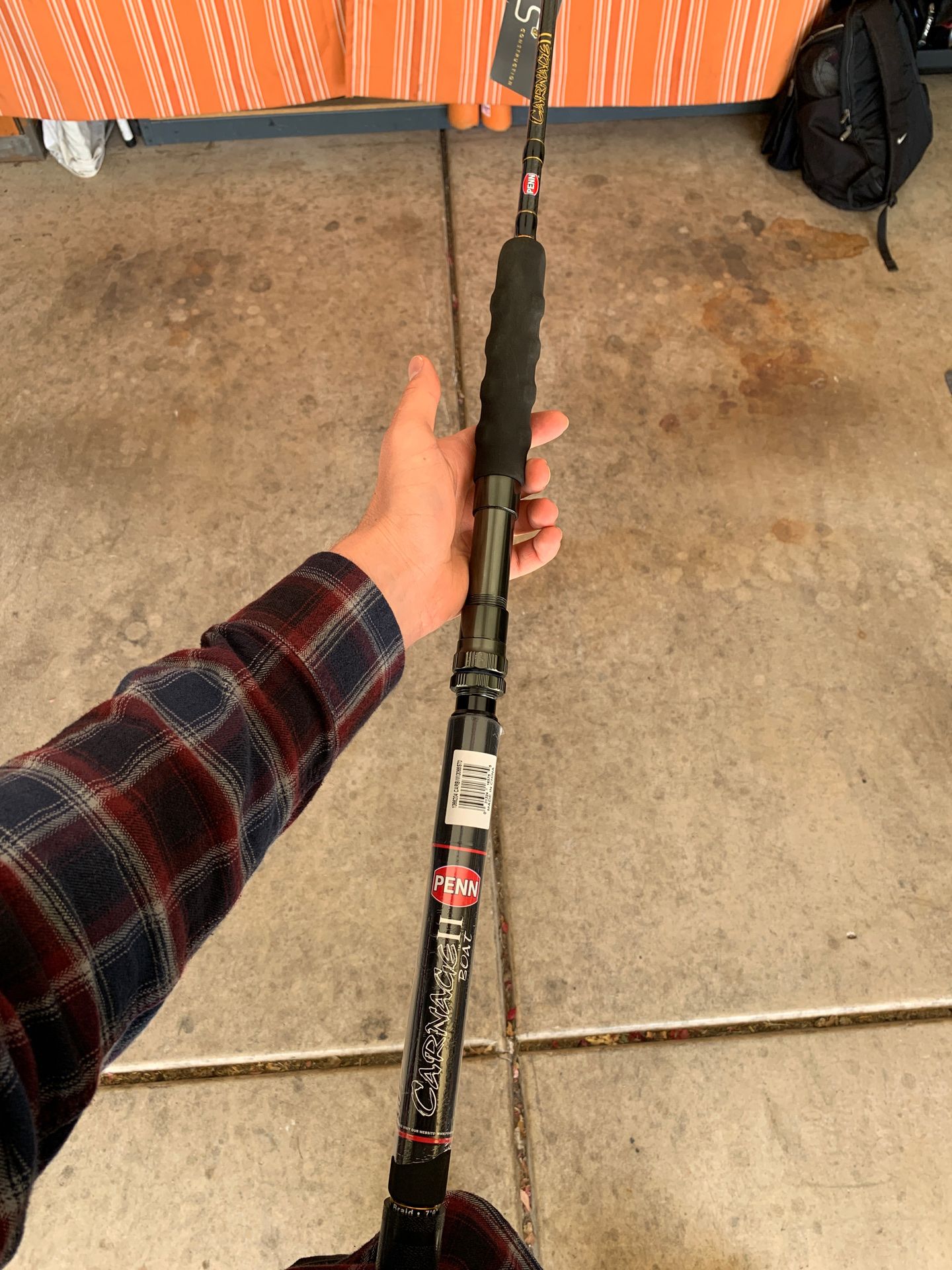 Fishing rod penn carnage 2