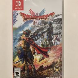 DRAGON QUEST I & II HD-2D Remake Nintendo Switch US Version Brand New & Sealed 