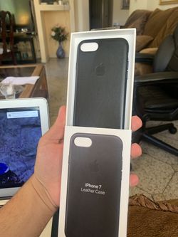 iPhone 7 leather case